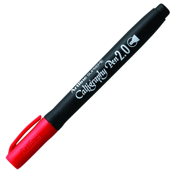 Artline Supreme Calligraphy Pen (12 li)2.0 Kırmızı EPF-242 ürün görseli 1