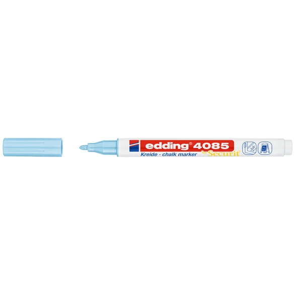 Edding Cam Kalemi Pastel Mavi E-4085 (10 adet) - Resim 2