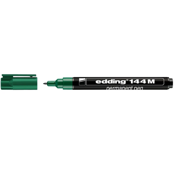 Edding Asetat Kalemi Permanent Yeşil E-144M (10 lu) ürün görseli 1