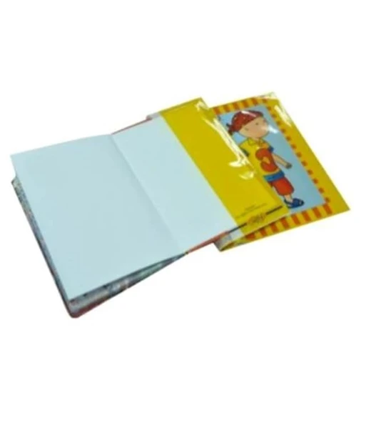 Alfa Hazır Kaplık Defter Kabı Caillou Simli A4-25-LI-PKT ürün görseli 1