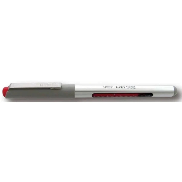 Ohto Roller Kalem Can See Jel Bilye Uçlu 0.7 MM Siyah (12 adet) ürün görseli 1