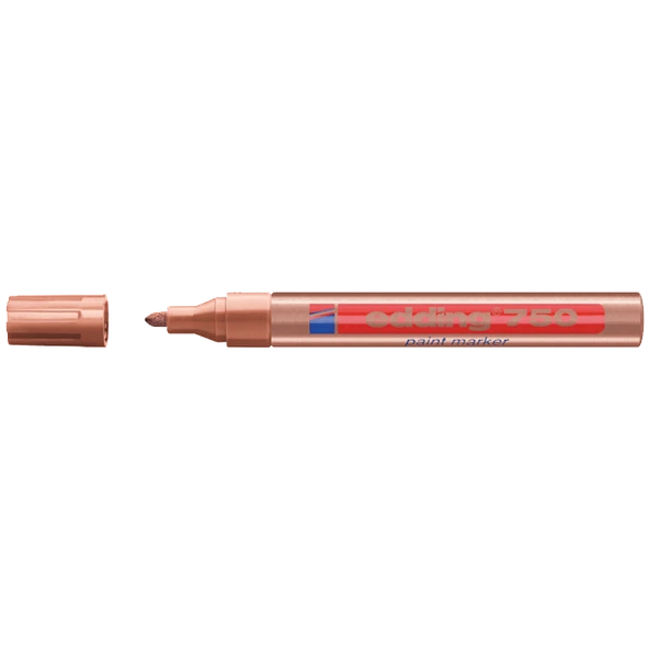Edding Markör Boya Dekor Yuvarlak Uçlu 2-4 MM Bakır  (10 adet) ürün görseli 1
