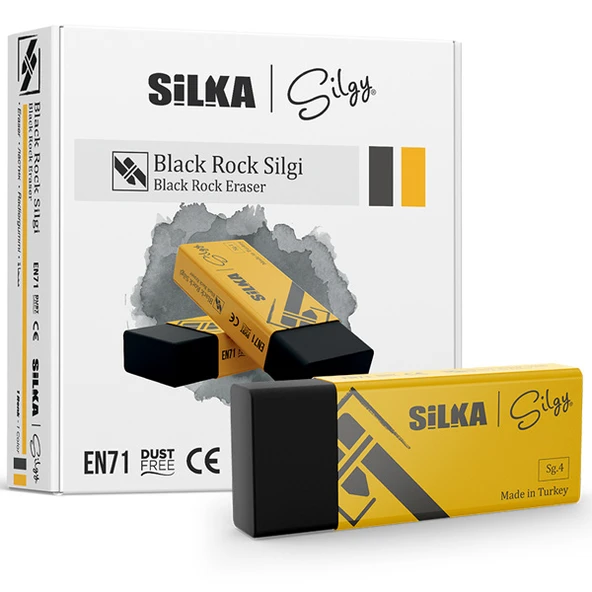 Silka Silgi Black Rock Siyah (30 LU) Sg.6 ürün görseli 1