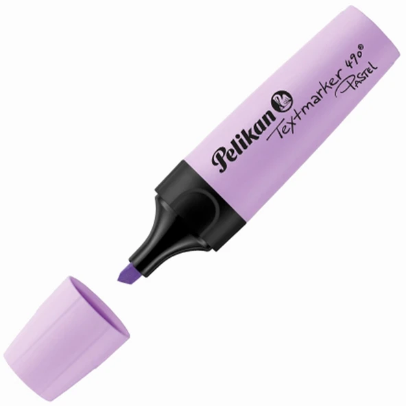 Pelikan Fosforlu Kalem Pastel Lavanta 490 (10 adet) ürün görseli 1