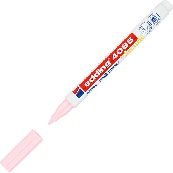 Edding Cam Kalemi Pastel Pembe E-4085 (10 adet) ürün görseli 1