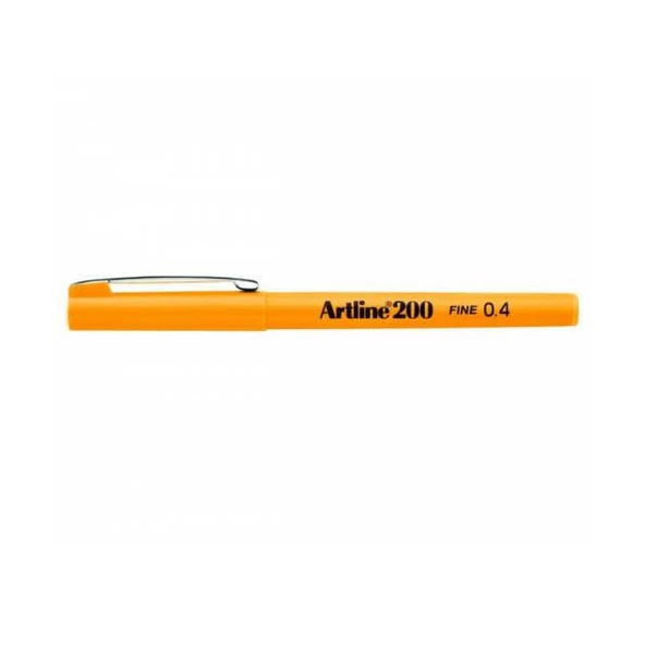 Artline Fineliner 0.4 MM Sarı EK-200 (12 adet) ürün görseli 1