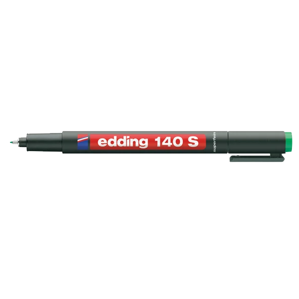 Edding Asetat Kalemi (10 adet) Permanent S Seri 0.3 MM Yeşil 140 S ürün görseli 1