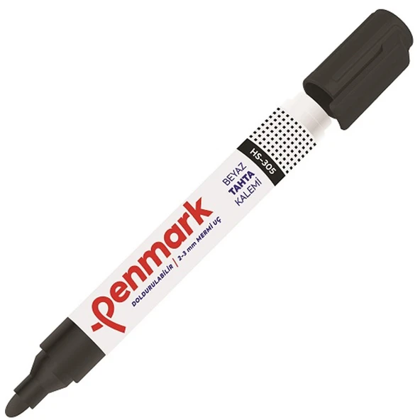 Penmark Beyaz Tahta Kalemi Siyah (12 adet) HS 305 01 ürün görseli 1