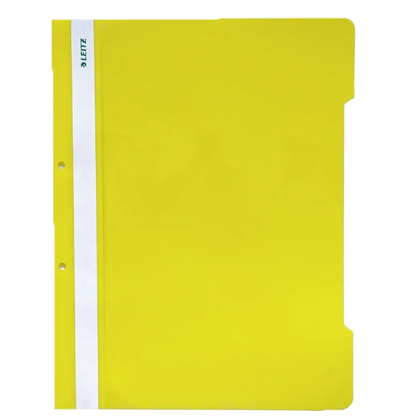 Leitz Telli Dosya Plastik Sarı L-4189 (50 li paket) ürün görseli 1
