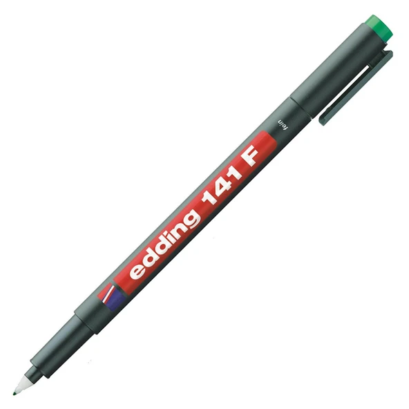 Edding Asetat Kalemi Permanent F Seri 0.6 MM Yeşil E-141F (10 adet) ürün görseli 1