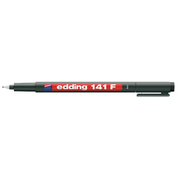 Edding Asetat Kalemi Permanent F Seri 0.6 MM Siyah (10 lu paket)141F ürün görseli 1
