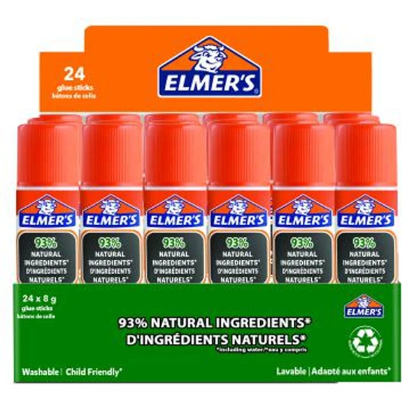 Elmers Stick Yapıştırıcı S Okul Tipi 8 Gr (24 lü paket) ürün görseli 1