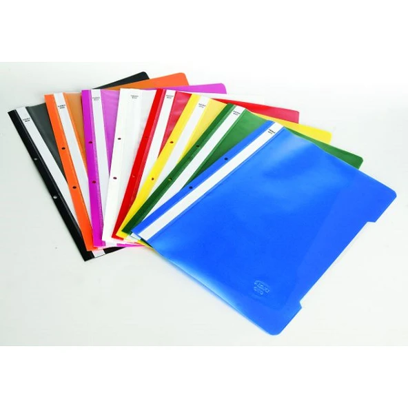 Noki Telli Dosya Plastik Ekonomik A4 (50 li paket sadece Siyah) 4828-190 ürün görseli 1