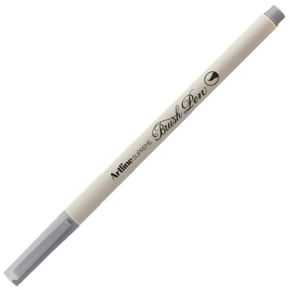 Artline Supreme Brush Uçlu Kalem Pastel Gri (12 li paket) LV-A-EPFS-F P.GREY ürün görseli 1