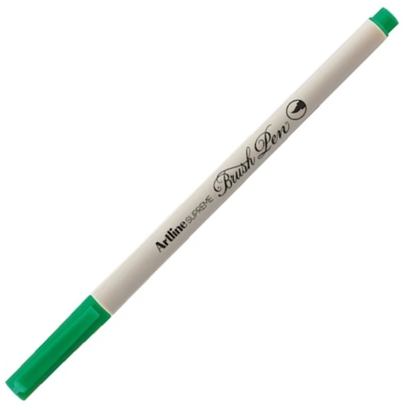 Artline Supreme Brush Uçlu Kalem Yeşil (12 li paket) LV-A-EPFS-F GREEN ürün görseli 1