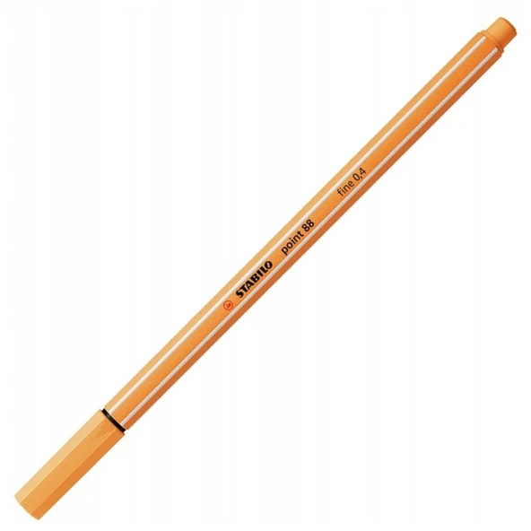 Stabilo Keçe Uçlu İnce Kalem 88 Point 0.4 MM Papatya Turuncusu 88/85 ürün görseli 1