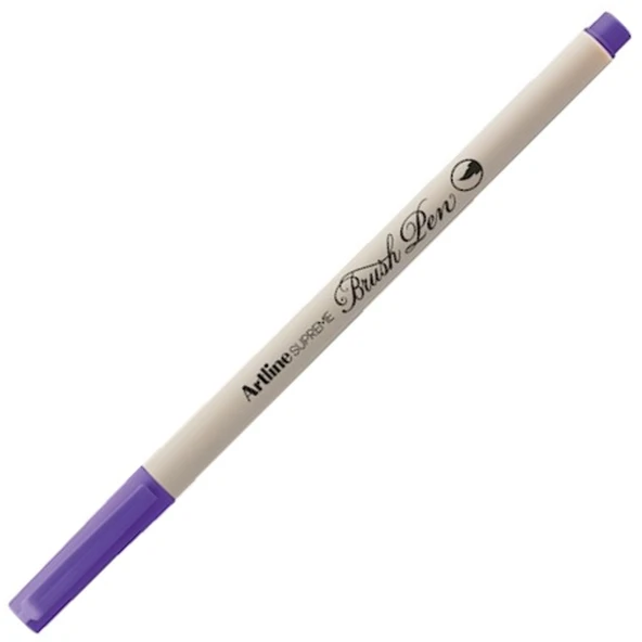 Artline Supreme Brush Uçlu Kalem Fosforlu Mor(12 li paket) LV-A-EPFS-F BRI PURPLE ürün görseli 1