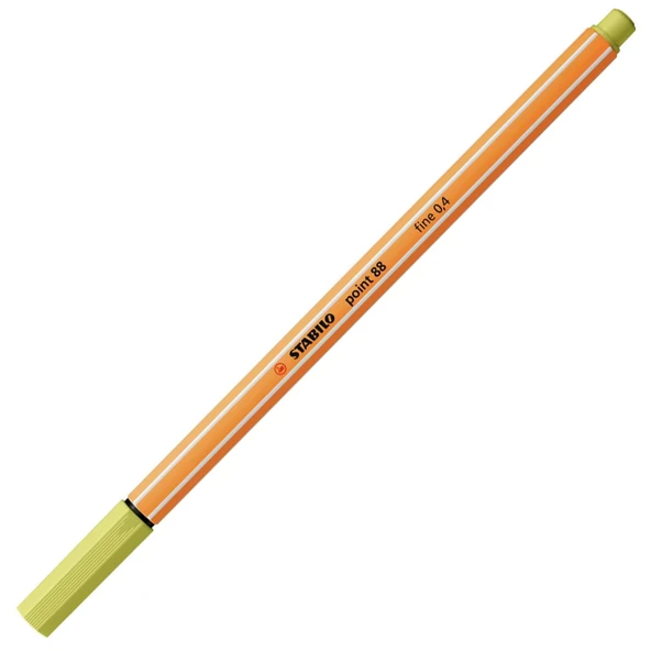 Stabilo Keçe Uçlu İnce Kalem 88 Point 0.4 MM Hardal 88/67 ürün görseli 1