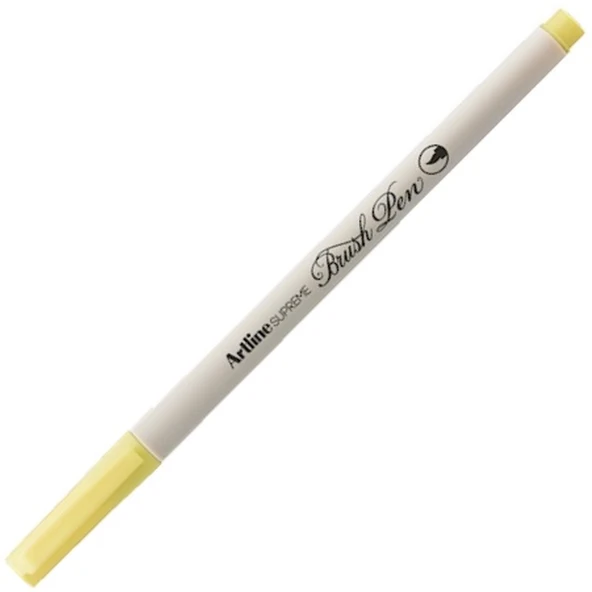 Artline Supreme Brush Uçlu Kalem Açık Sarı (12 li paket) LV-A-EPFS-F L.YELLOW ürün görseli 1