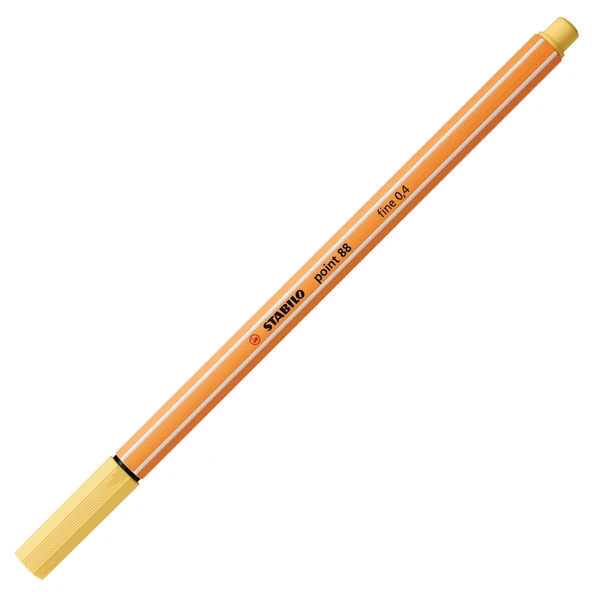 Stabilo Keçe Uçlu İnce Kalem 88 Point 0.4 MM Sarı  88/23 ürün görseli 1