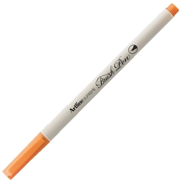 Artline Supreme Brush Uçlu Kalem Pastel Turuncu  (12 li paket)LV-A-EPFS-F P.ORANGE ürün görseli 1