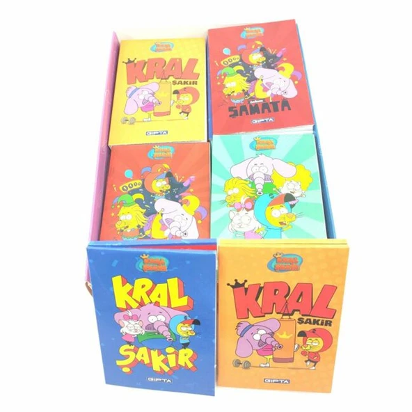 Gıpta Kral Şakir A7 İkili Blok.(Stand)--36 lı ürün görseli 1