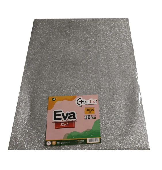 Bafix Eva Simli 2.0 MM 50x70 Gümüş ürün görseli 1