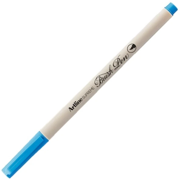 Artline Supreme Brush Uçlu Kalem Fosforlu Mavi  (12 li paket)LV-A-EPFS-F BRI BLUE ürün görseli 1