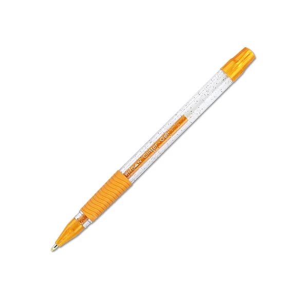 Pensan Jel Kalem Jely Glıtter Simli Oranj 2800-12-PKT ürün görseli 1