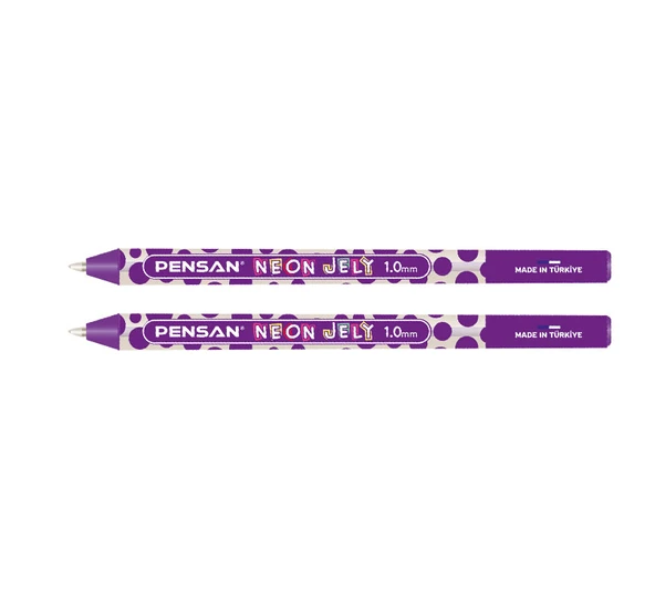 Pensan Jel Kalem Jely Neon Violet 2801-12-PKT ürün görseli 1