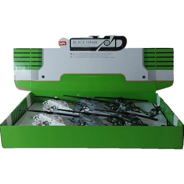 Ctoy oyuncak Çek Bırak Helikopter CTOY-9809A-6-PKT ürün görseli 1