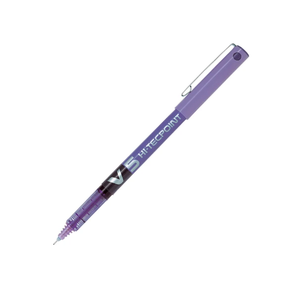 Pilot Roller Kalem V-5 Hıtecpoınt Mor BX-V5-V-12-PKT ürün görseli 1