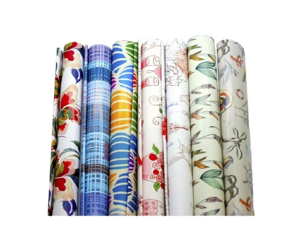 Keskin Color Ambalaj Kağıdı Tekli Rulo Floral 70x100-100-KOLİ ürün görseli 1