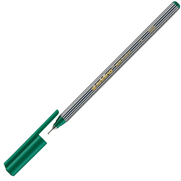 Edding İnce Uçlu Keçeli Kalem 0.4 MM Yeşil ED55-10-PKT ürün görseli 1