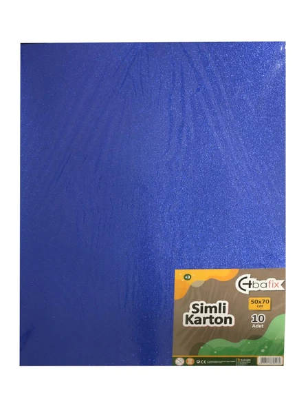 Bafix Simli Karton 50x70 Mavi-10-PKT ürün görseli 1