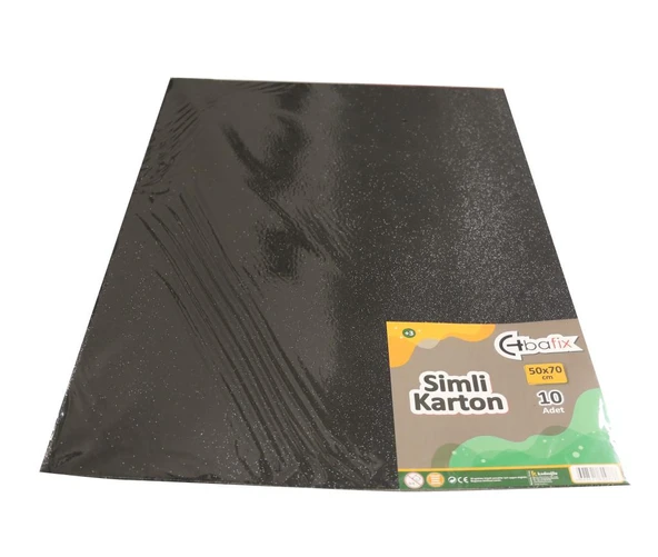 Bafix Simli Karton 50x70 Siyah-10-PKT ürün görseli 1