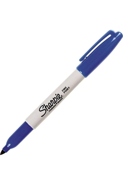 Sharpie Permanent Markör Fine  Yuvarlak Uç Mavi SH-0810950-- ürün görseli 1