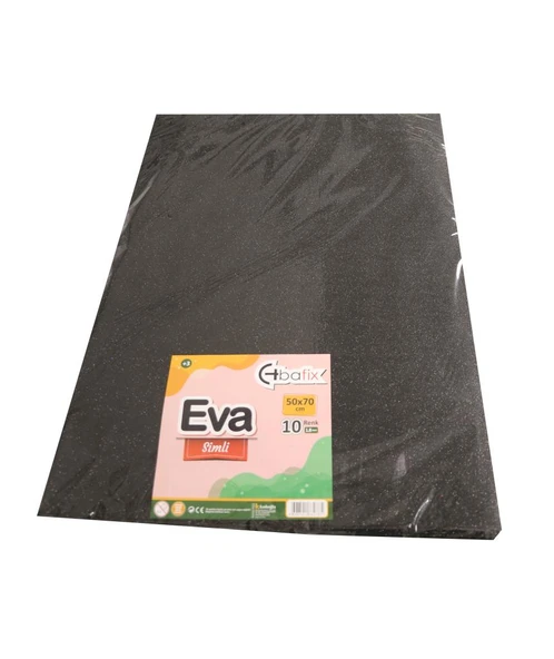 Bafix Eva Simli 50x70 Siyah-10-PKT ürün görseli 1