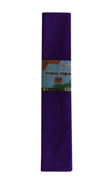 Bafix Krapon Kağıdı 10 LU 50x200 CM Mor-10-PKT ürün görseli 1