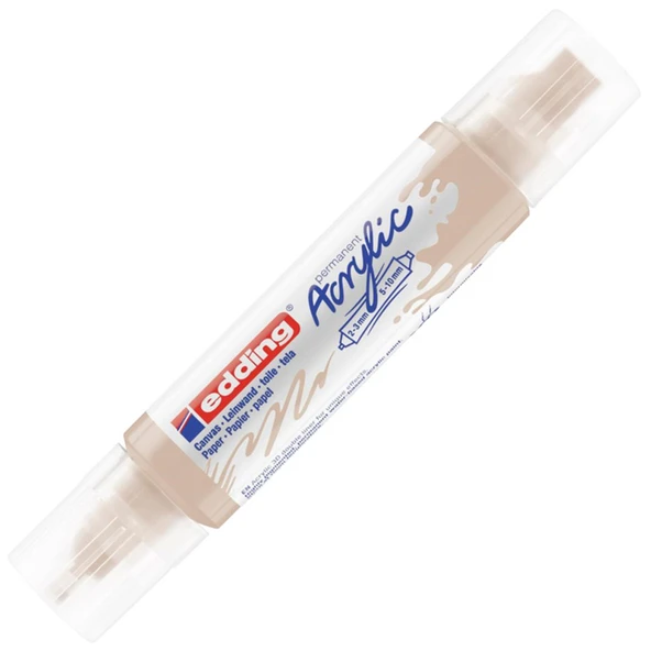 Edding Akrilik 3D Double Liner Bej 255-5-PKT ürün görseli 1
