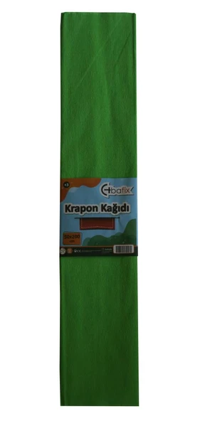 Bafix Krapon Kağıdı 10 LU 50x200 CM Açık Yeşil-10-PKT ürün görseli 1