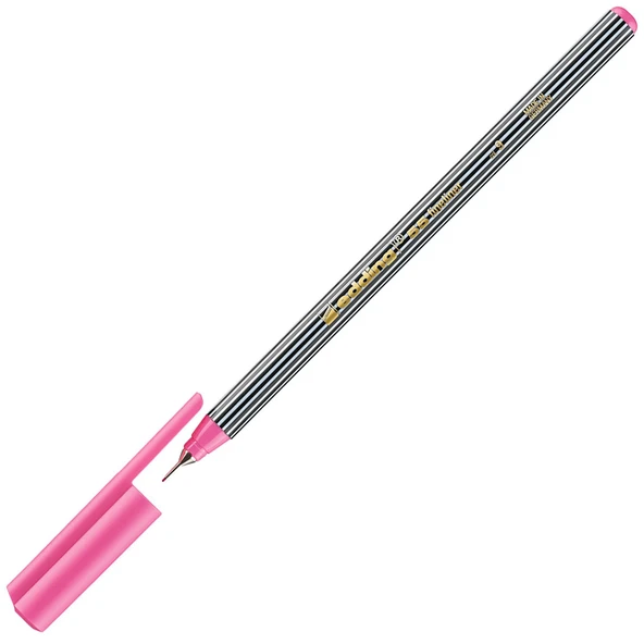 Edding İnce Uçlu Keçeli Kalem 0.4 MM Pembe 55-10-PKT ürün görseli 1