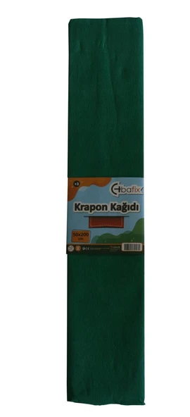 Bafix Krapon Kağıdı 10 LU 50x200 CM Koyu Yeşil-10-PKT ürün görseli 1