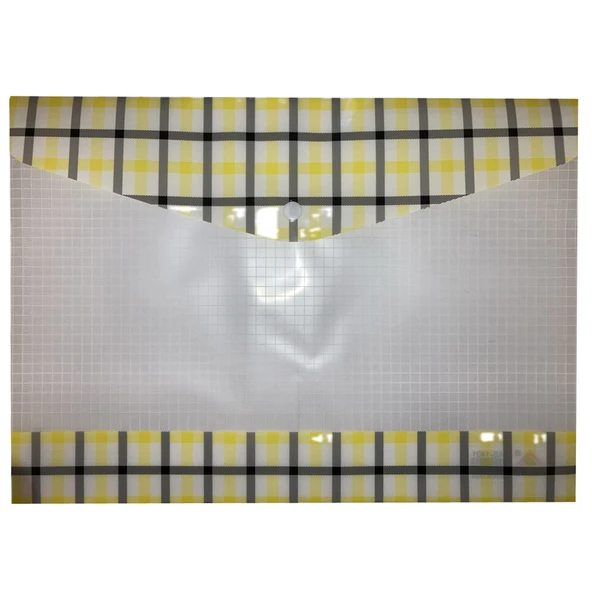 Bafix Çıtçıtlı Dosya Fafayu Desenli KS-1401 ürün görseli 1