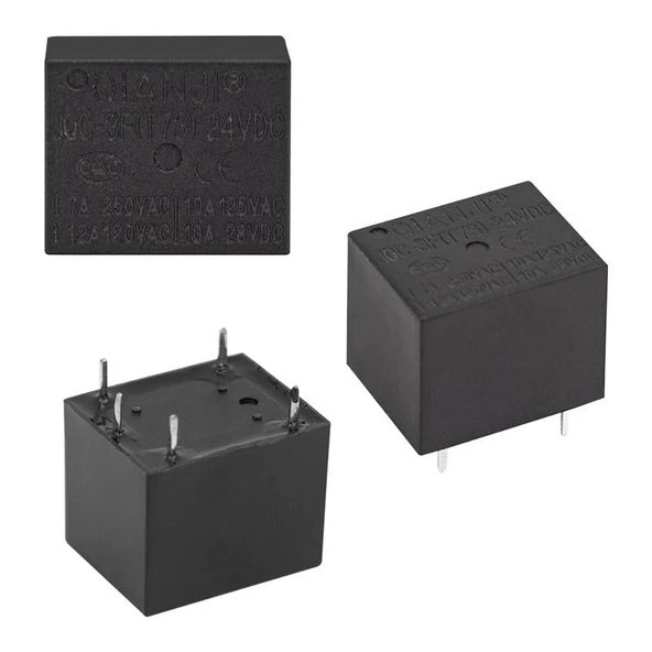Ayt 24 Volt Röle Tek Kontak 5 Bacak Role ürün görseli 1