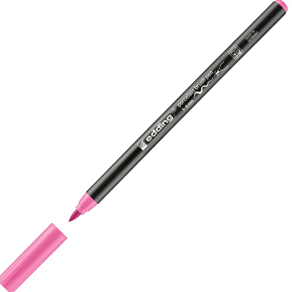 Edding Porselen Kalemi Fırça Uçlu 1-4 MM Pembe 4200 ürün görseli 1