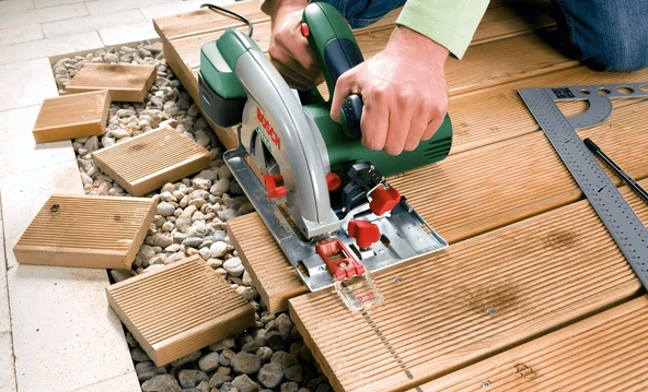 BOSCH PKS 55 A Daire Testere 1200 Watt - Resim 8