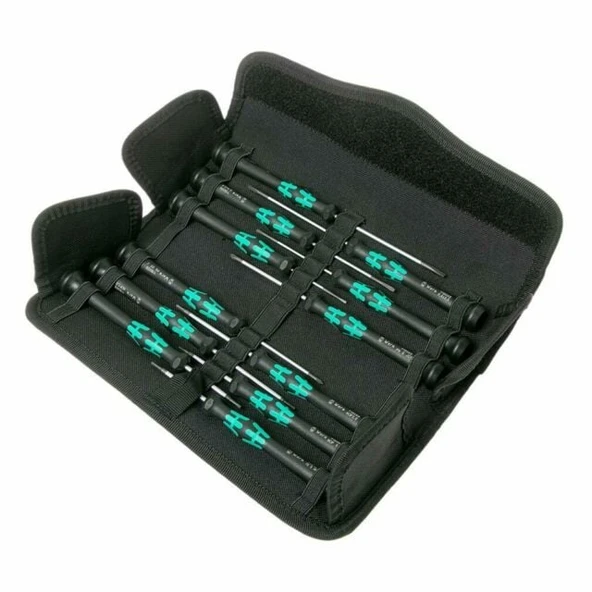 WERA Kraftform Elektronikçi Tornavida Seti 12 Parça (05073675001) ürün görseli 1