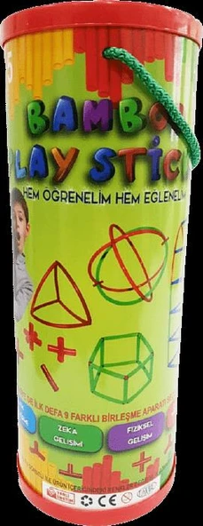 BAMBOO OYUN ÇUBUKLARI(SİLİNDİR) ürün görseli 1