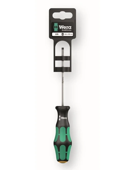 WERA 335 SB Düz Tornavida 4.0 mm x 100 mm ürün görseli 1